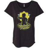 T-Shirts Vintage Black / X-Small Retro Special Dweller Triblend Dolman Sleeve