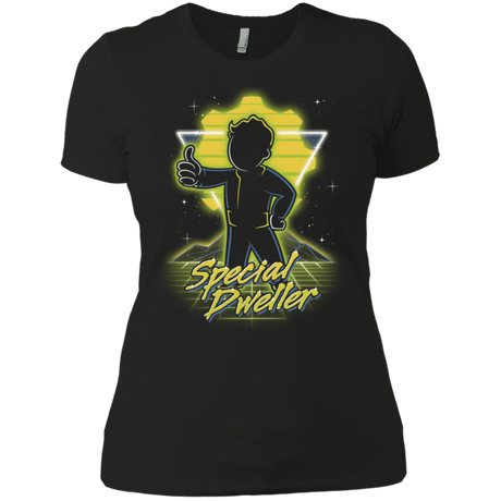 T-Shirts Black / X-Small Retro Special Dweller Women's Premium T-Shirt