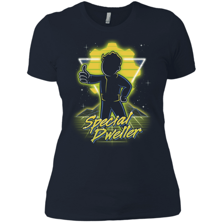 T-Shirts Midnight Navy / X-Small Retro Special Dweller Women's Premium T-Shirt