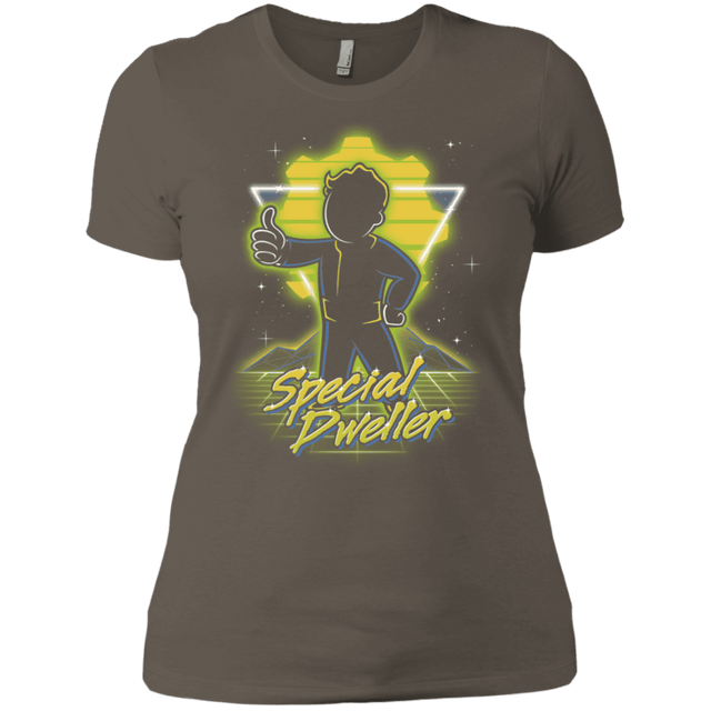 T-Shirts Warm Grey / X-Small Retro Special Dweller Women's Premium T-Shirt