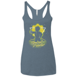 T-Shirts Indigo / X-Small Retro Special Dweller Women's Triblend Racerback Tank