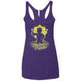 T-Shirts Purple Rush / X-Small Retro Special Dweller Women's Triblend Racerback Tank