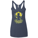 T-Shirts Vintage Navy / X-Small Retro Special Dweller Women's Triblend Racerback Tank