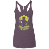 T-Shirts Vintage Purple / X-Small Retro Special Dweller Women's Triblend Racerback Tank