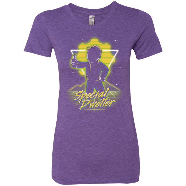 T-Shirts Purple Rush / S Retro Special Dweller Women's Triblend T-Shirt