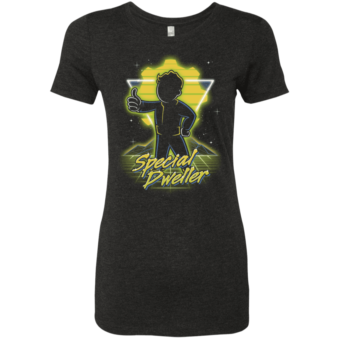 T-Shirts Vintage Black / S Retro Special Dweller Women's Triblend T-Shirt