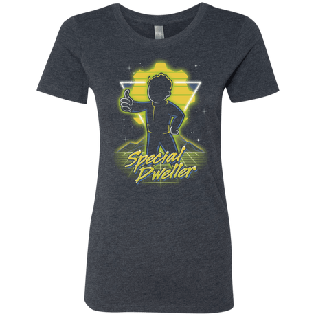 T-Shirts Vintage Navy / S Retro Special Dweller Women's Triblend T-Shirt