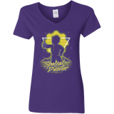 T-Shirts Purple / S Retro Special Dweller Women's V-Neck T-Shirt