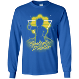 T-Shirts Royal / YS Retro Special Dweller Youth Long Sleeve T-Shirt