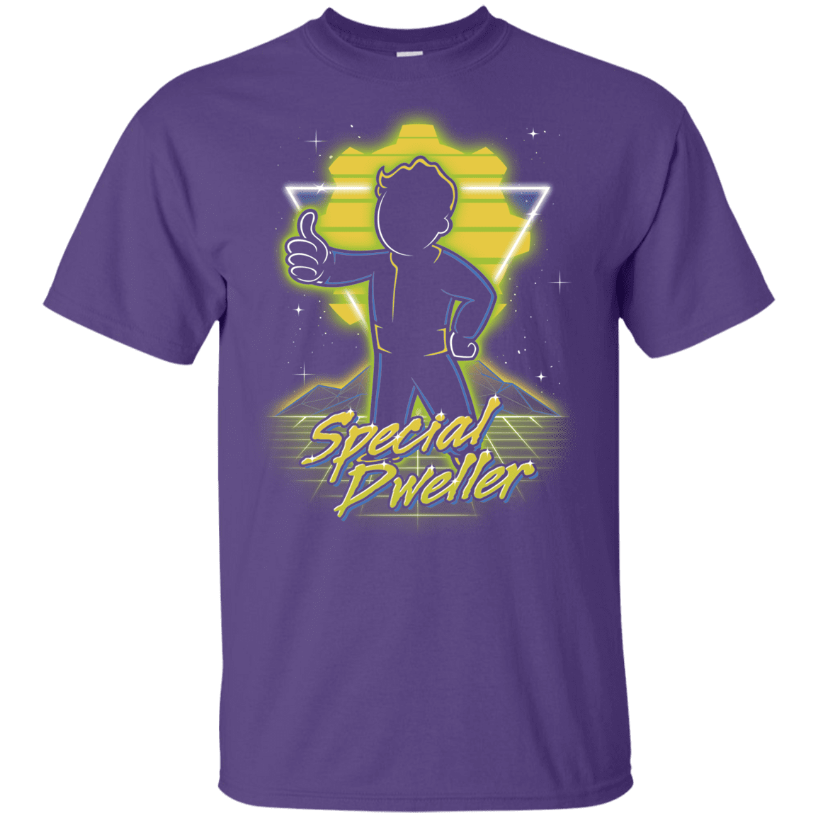 T-Shirts Purple / YXS Retro Special Dweller Youth T-Shirt