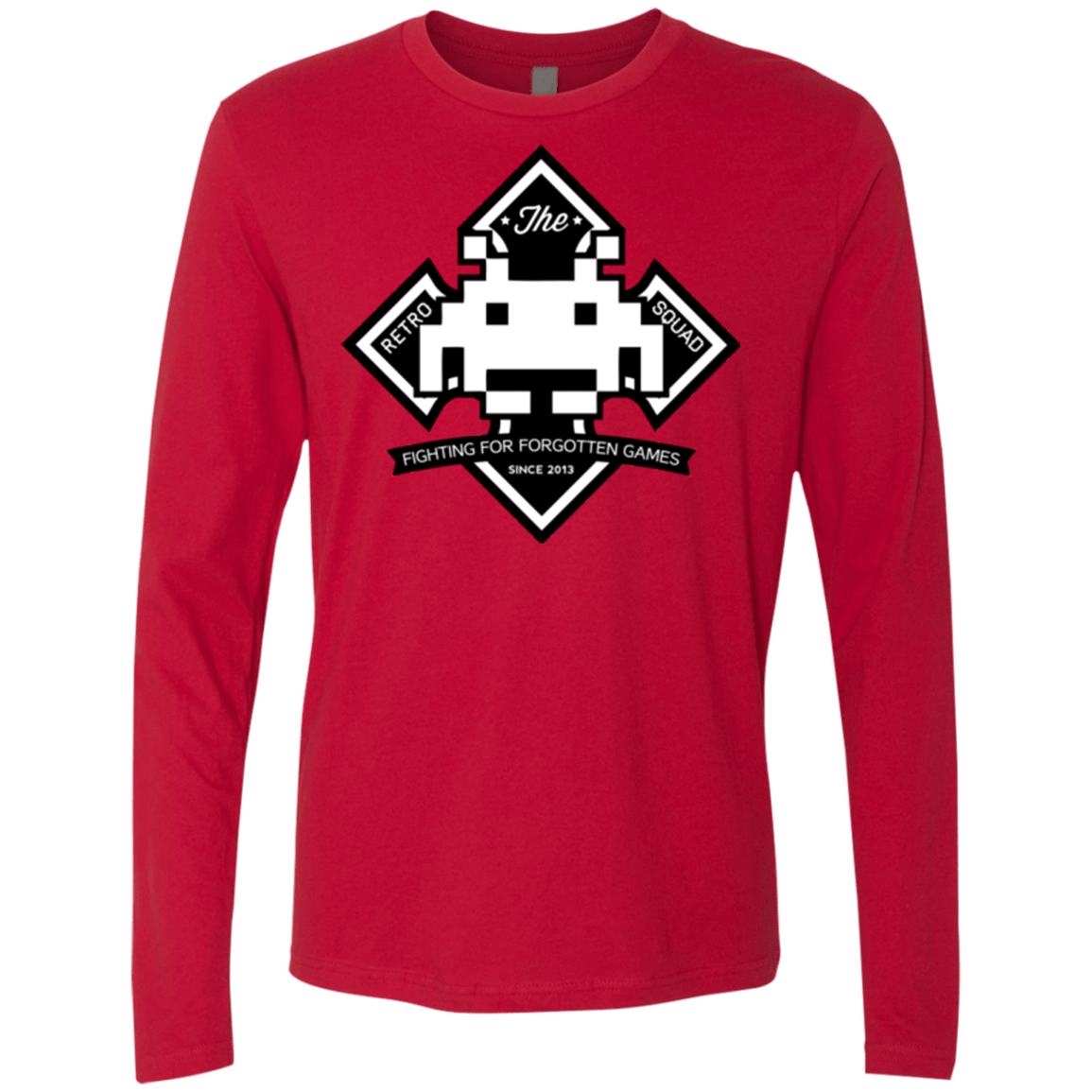 T-Shirts Red / Small Retro Squad Men's Premium Long Sleeve