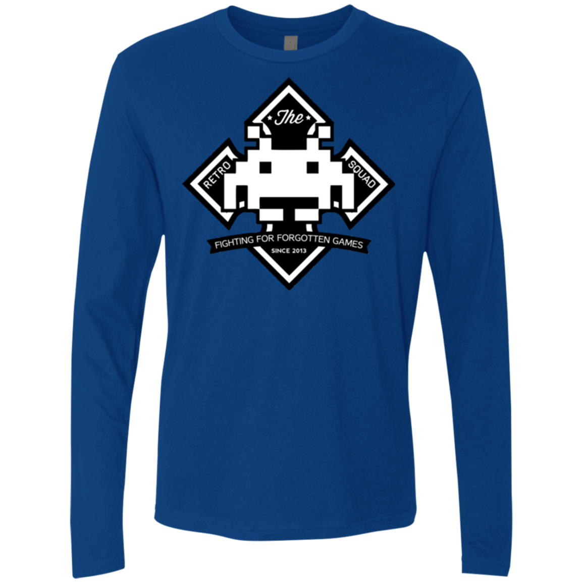 T-Shirts Royal / Small Retro Squad Men's Premium Long Sleeve