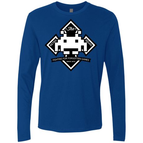 T-Shirts Royal / Small Retro Squad Men's Premium Long Sleeve