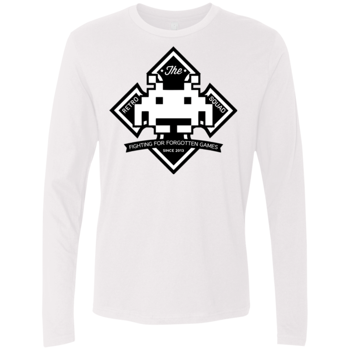 T-Shirts White / Small Retro Squad Men's Premium Long Sleeve