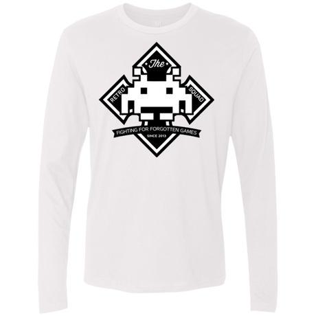 T-Shirts White / Small Retro Squad Men's Premium Long Sleeve