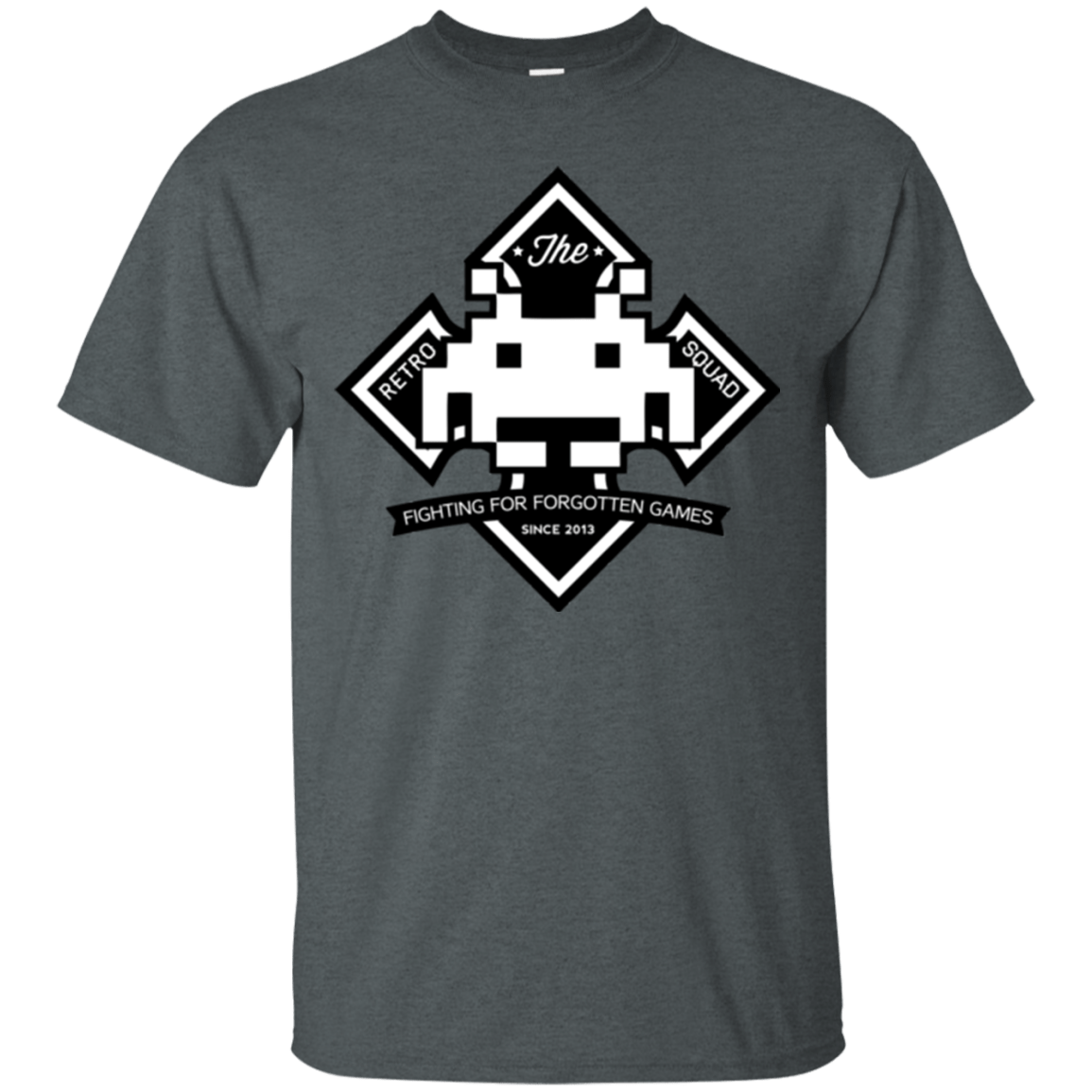 T-Shirts Dark Heather / Small Retro Squad T-Shirt