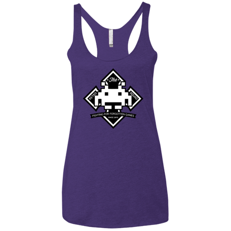 T-Shirts Purple / X-Small Retro Squad Women's Triblend Racerback Tank