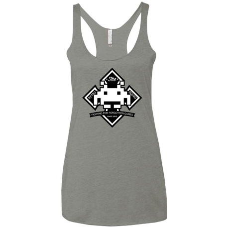 T-Shirts Venetian Grey / X-Small Retro Squad Women's Triblend Racerback Tank