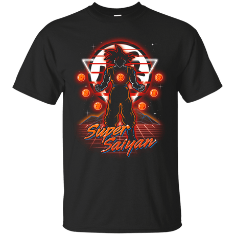 T-Shirts Black / S Retro Super Saiyan T-Shirt