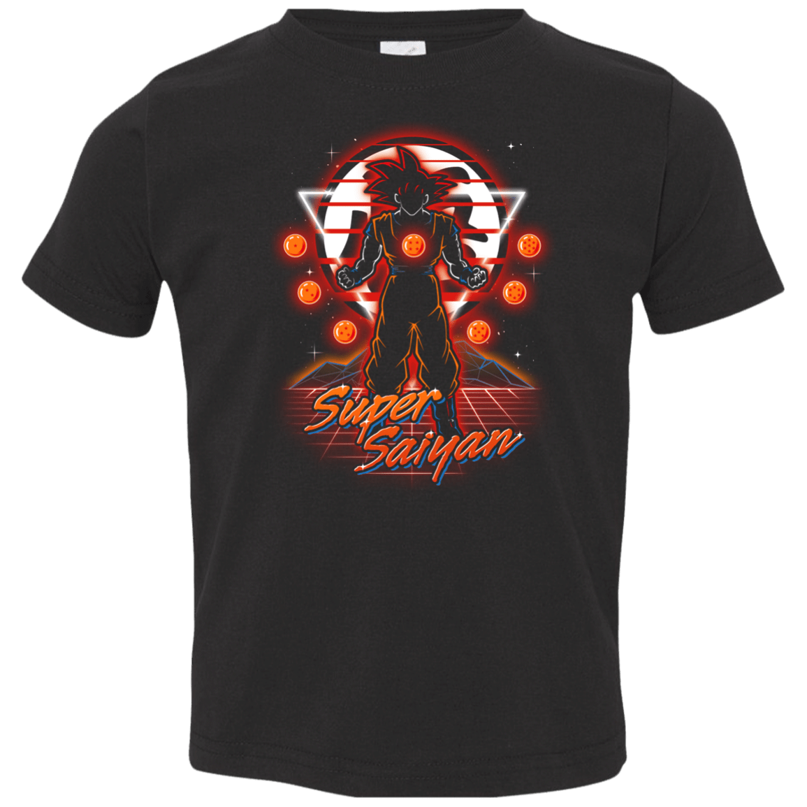 Retro Super Saiyan Toddler Premium T-Shirt
