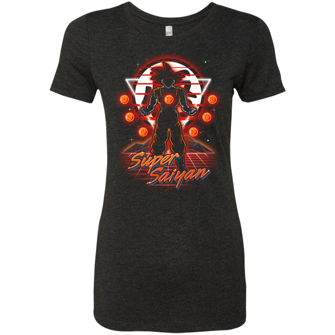 Retro Super Saiyan Women's Triblend T-Shirt
