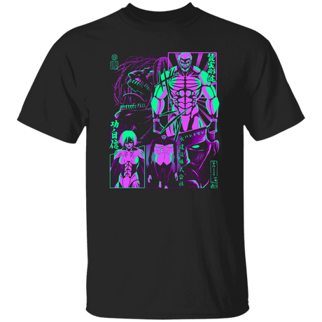 T-Shirts Black / S Retro Titans T-Shirt