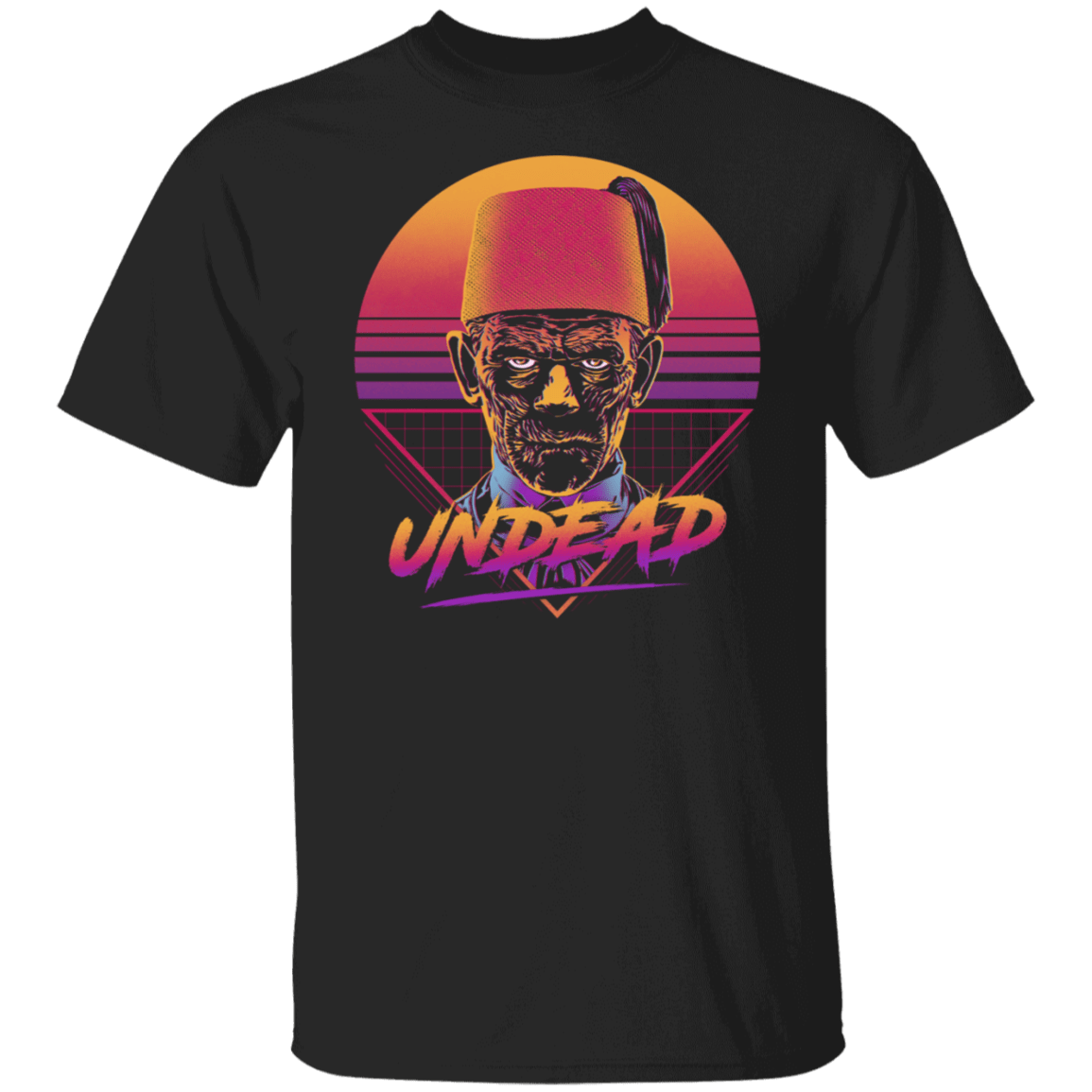 T-Shirts Black / S Retro Undead T-Shirt