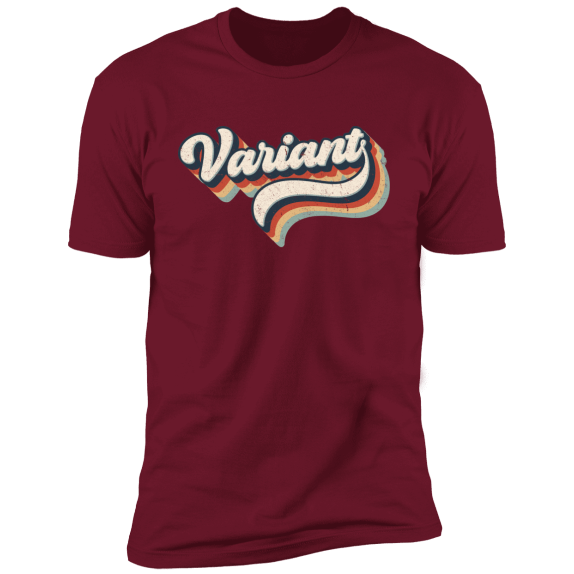 T-Shirts Cardinal / S Retro Variant Men's Premium T-Shirt
