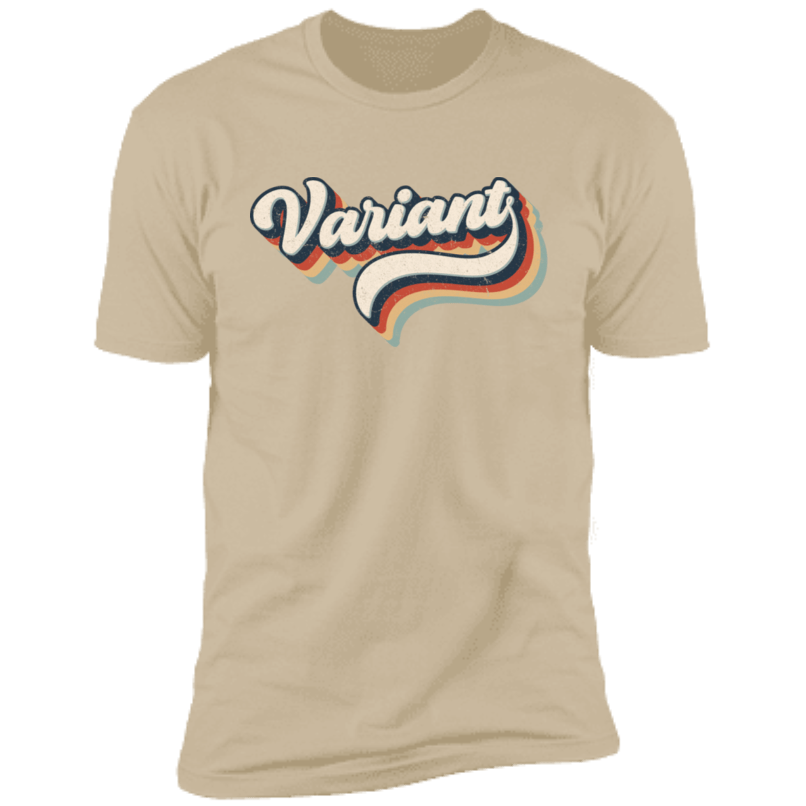 T-Shirts Sand / S Retro Variant Men's Premium T-Shirt