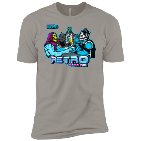 T-Shirts Light Grey / YXS Retro Villain Pub Boys Premium T-Shirt