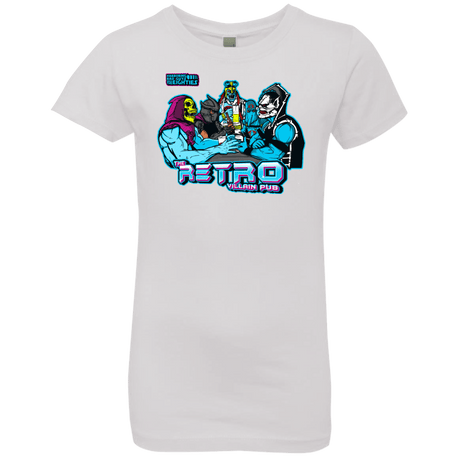 T-Shirts White / YXS Retro Villain Pub Girls Premium T-Shirt