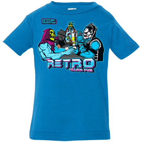 T-Shirts Cobalt / 6 Months Retro Villain Pub Infant Premium T-Shirt
