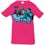 T-Shirts Hot Pink / 6 Months Retro Villain Pub Infant Premium T-Shirt