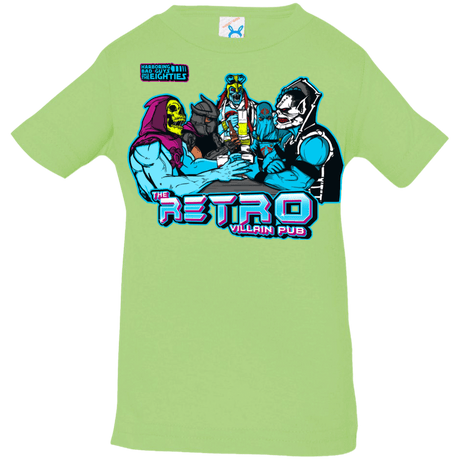 T-Shirts Key Lime / 6 Months Retro Villain Pub Infant Premium T-Shirt