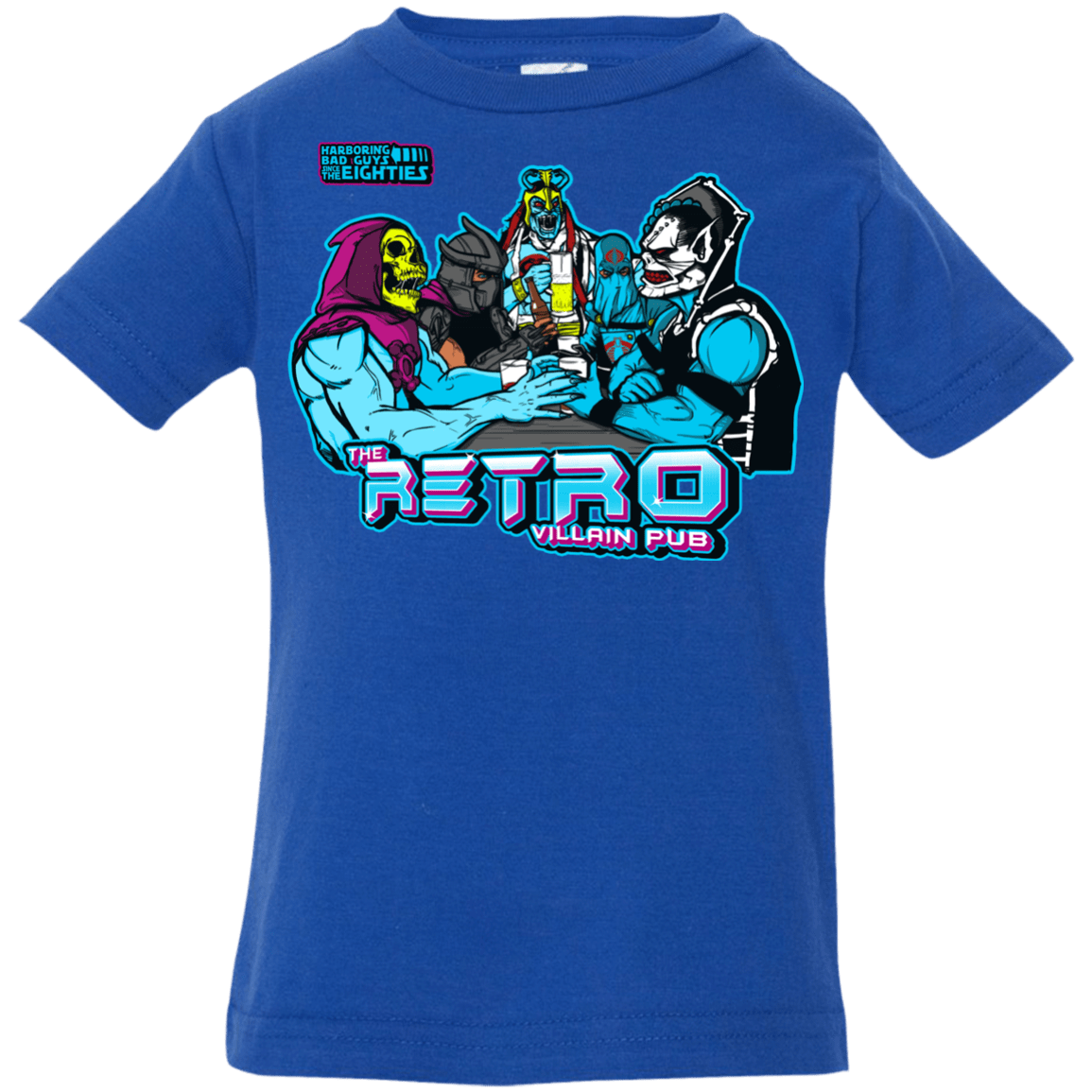 T-Shirts Royal / 6 Months Retro Villain Pub Infant Premium T-Shirt