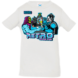 T-Shirts White / 6 Months Retro Villain Pub Infant Premium T-Shirt