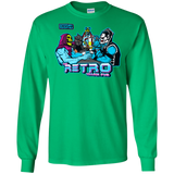 T-Shirts Irish Green / S Retro Villain Pub Men's Long Sleeve T-Shirt