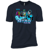 T-Shirts Midnight Navy / X-Small Retro Villain Pub Men's Premium T-Shirt