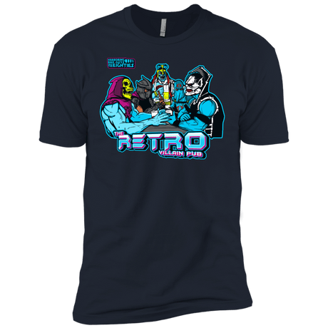 T-Shirts Midnight Navy / X-Small Retro Villain Pub Men's Premium T-Shirt