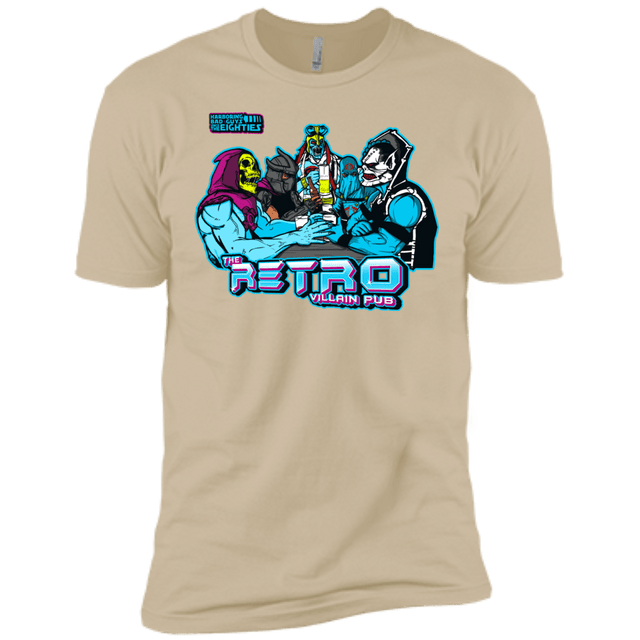 T-Shirts Sand / X-Small Retro Villain Pub Men's Premium T-Shirt