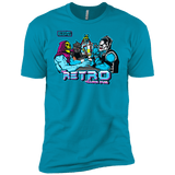 T-Shirts Turquoise / X-Small Retro Villain Pub Men's Premium T-Shirt