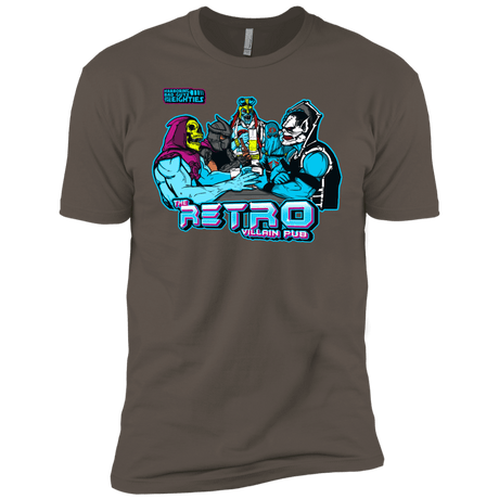 T-Shirts Warm Grey / X-Small Retro Villain Pub Men's Premium T-Shirt