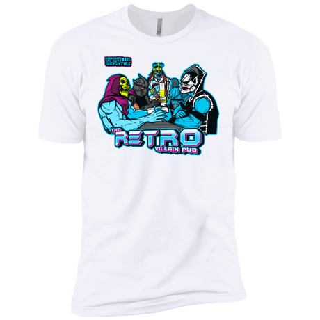 T-Shirts White / X-Small Retro Villain Pub Men's Premium T-Shirt