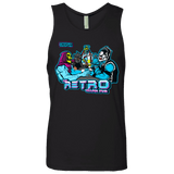 T-Shirts Black / S Retro Villain Pub Men's Premium Tank Top