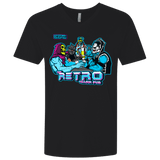 T-Shirts Black / X-Small Retro Villain Pub Men's Premium V-Neck