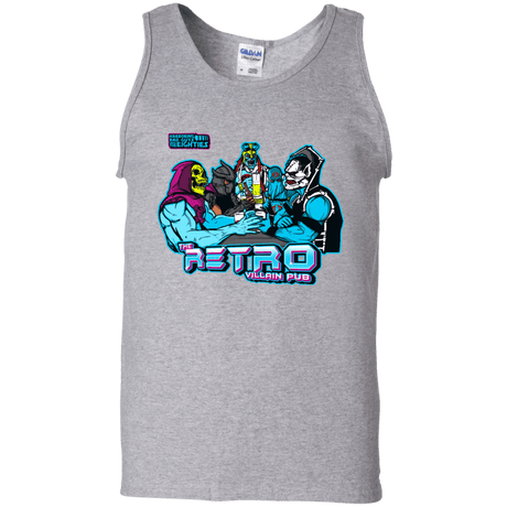 T-Shirts Sport Grey / S Retro Villain Pub Men's Tank Top
