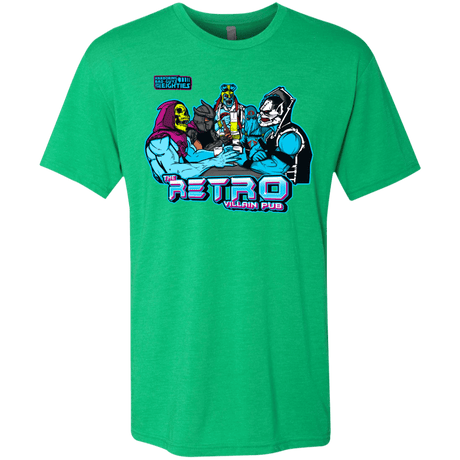 T-Shirts Envy / S Retro Villain Pub Men's Triblend T-Shirt