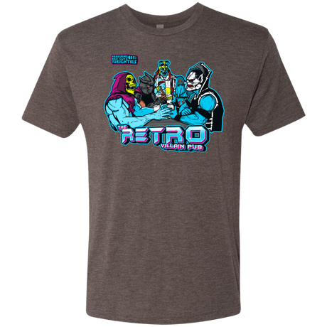 T-Shirts Macchiato / S Retro Villain Pub Men's Triblend T-Shirt