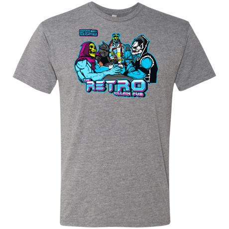 T-Shirts Premium Heather / S Retro Villain Pub Men's Triblend T-Shirt