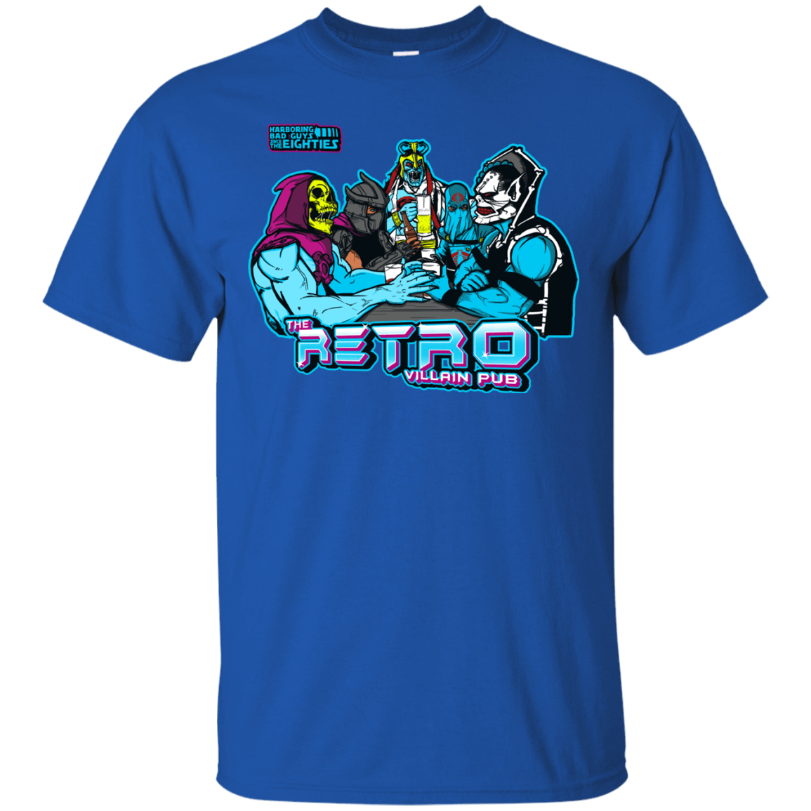 T-Shirts Royal / S Retro Villain Pub T-Shirt